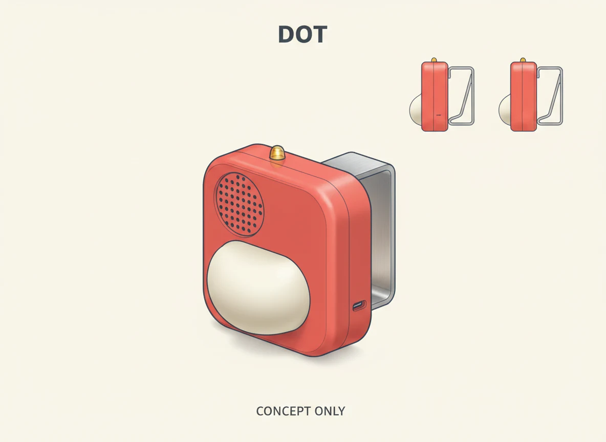Dot: Home intercom industrial design concept